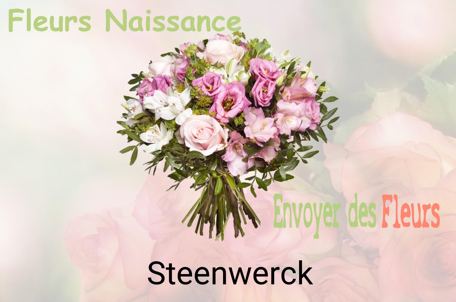 Bouquet de fleurs de naissance livré à Steenwerck